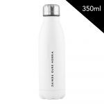 "ZAINDU GURE HERRIA" botila termikoa zuria 350ml