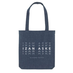 "IZAN ASKE" erosketarako poltsa