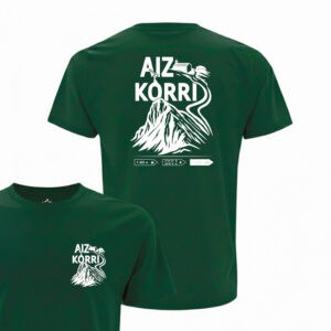 "AIZKORRI" kamiseta berde basoa